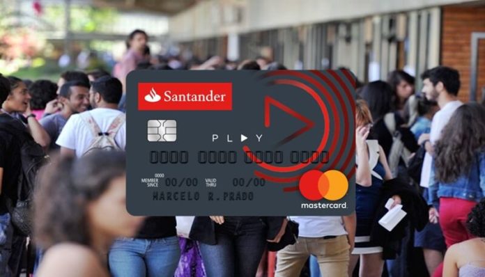 Cartão santander play