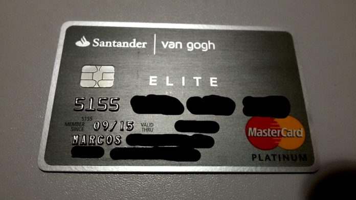 Cartão de crédito van gogh