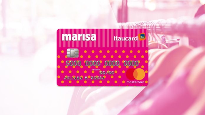 Cartão de crédito da marisa