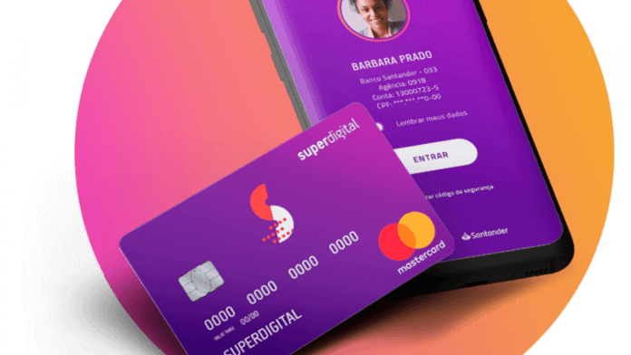 Conta Super Digital: Veja as informações do cartão de crédito e da conta
