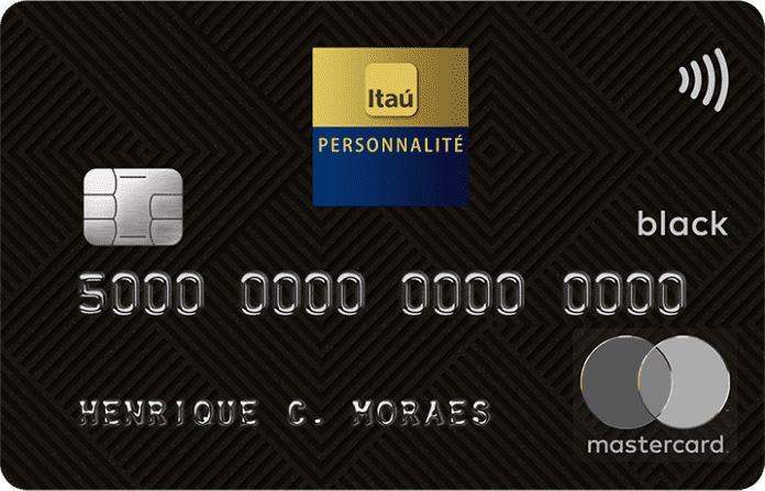 Cartão de Crédito Itaú Personnalité Mastercard Black