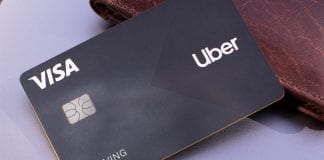 Cartão de crédito pré-pago uber