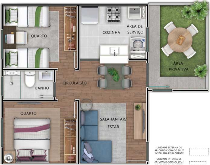 Norte Boulevard Residencial planta