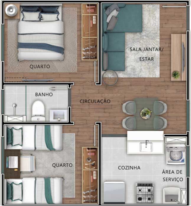 Norte Boulevard Residencial planta