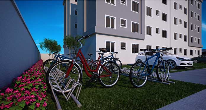 Praia de Pipa bicicletário