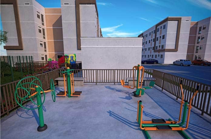 Residencial Bendorf fitness descoberto