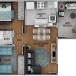 Residencial Bendorf planta baixa