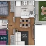 Residencial Mata dos Colibris planta