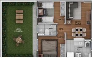 Residencial Mata dos Colibris planta