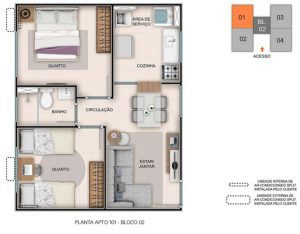 Residencial Parque Donatello Planta
