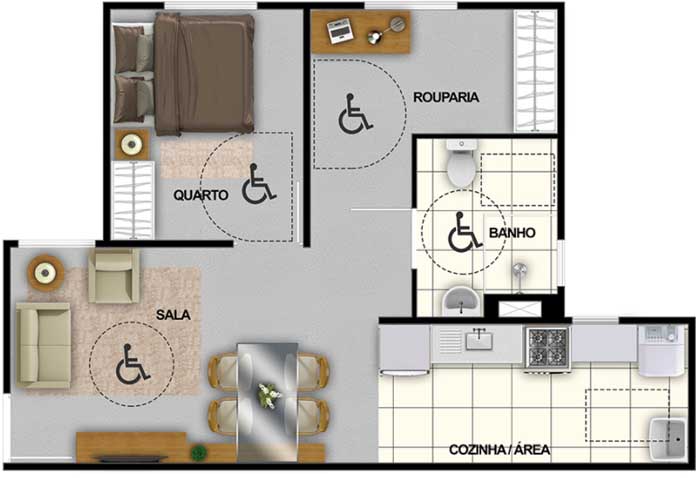 Total Ville Planaltina planta