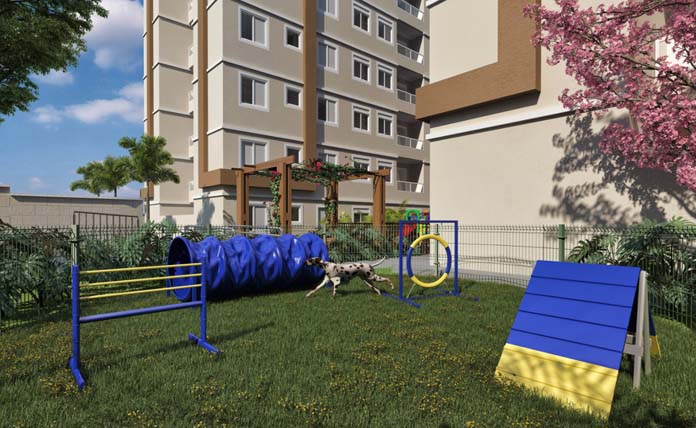 Residencial Campo di Roma pet place