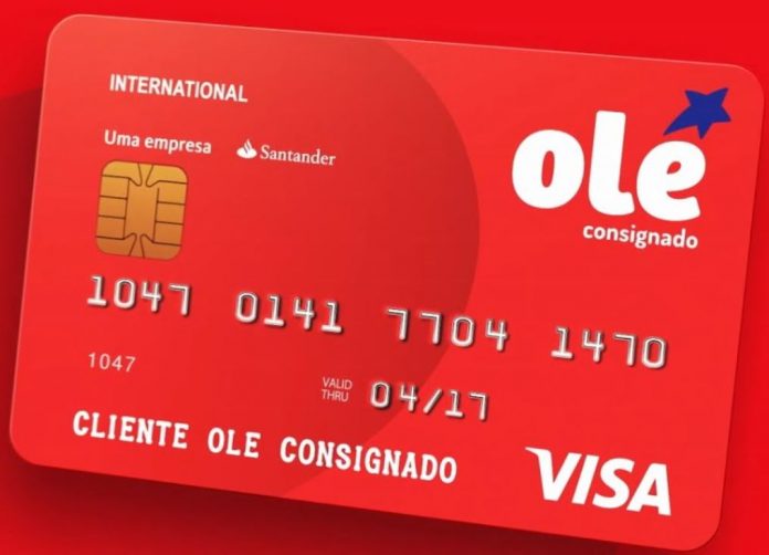 Cartão de Crédito Ole: aceita negativados e sem anuidades!