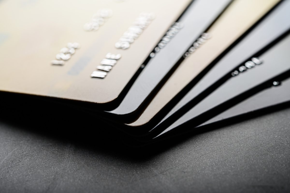 Credit cards and the Scotiabank Gold American Express.