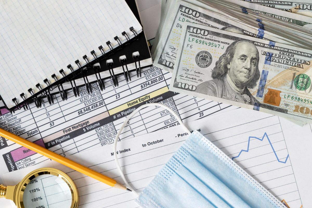 Person planning an emergency fund