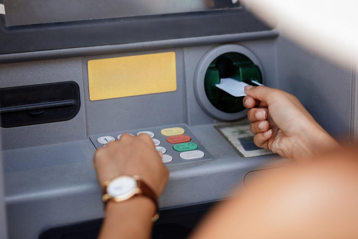 Someon checking the Bank Fees in Canada.