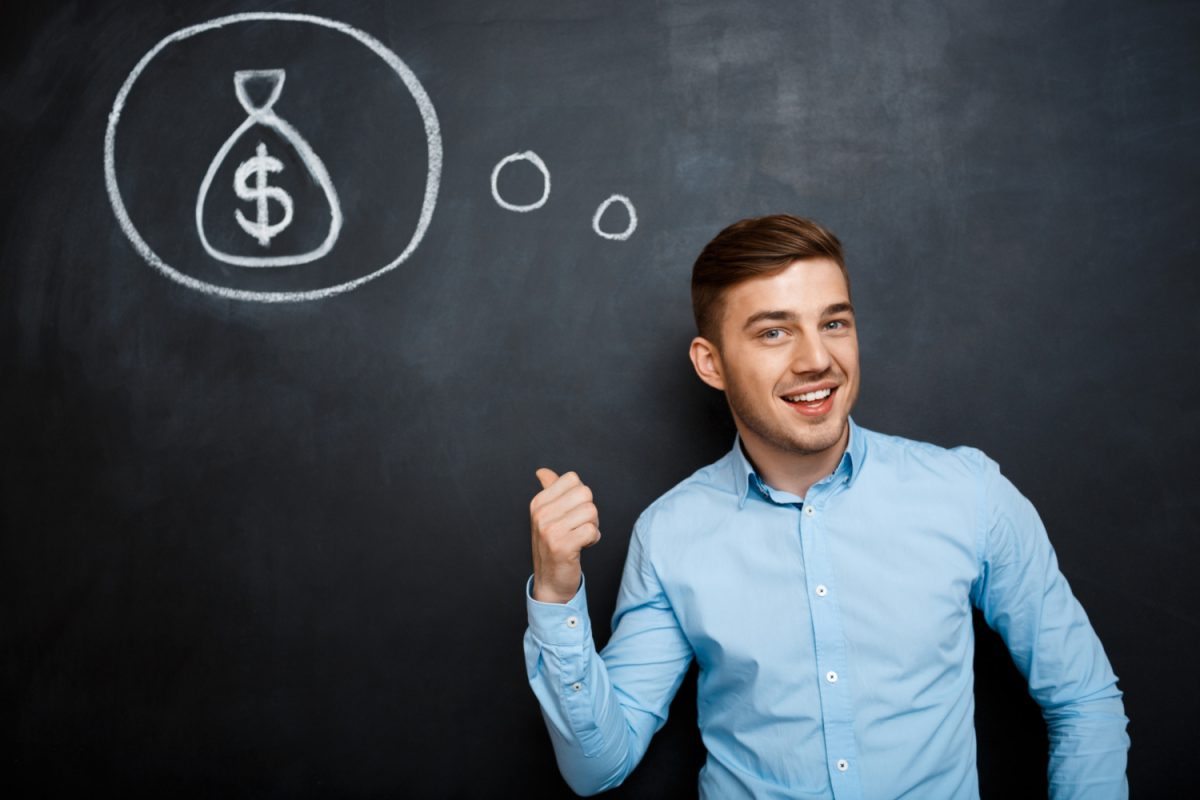 A guy learning what financial cushion is.