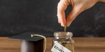 someone saving money for a Student loan.