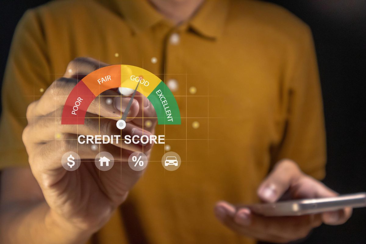 A man trying to Improve Credit Score.