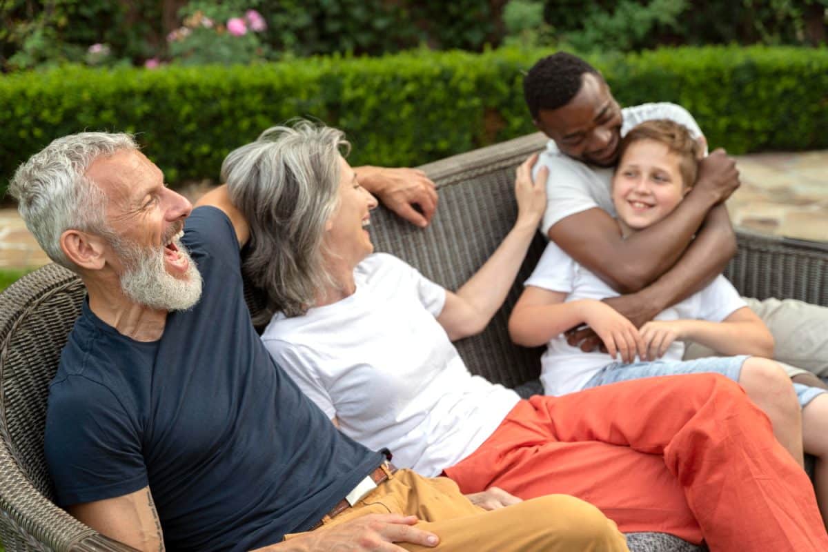 Family moment after discover of Types of life insurance