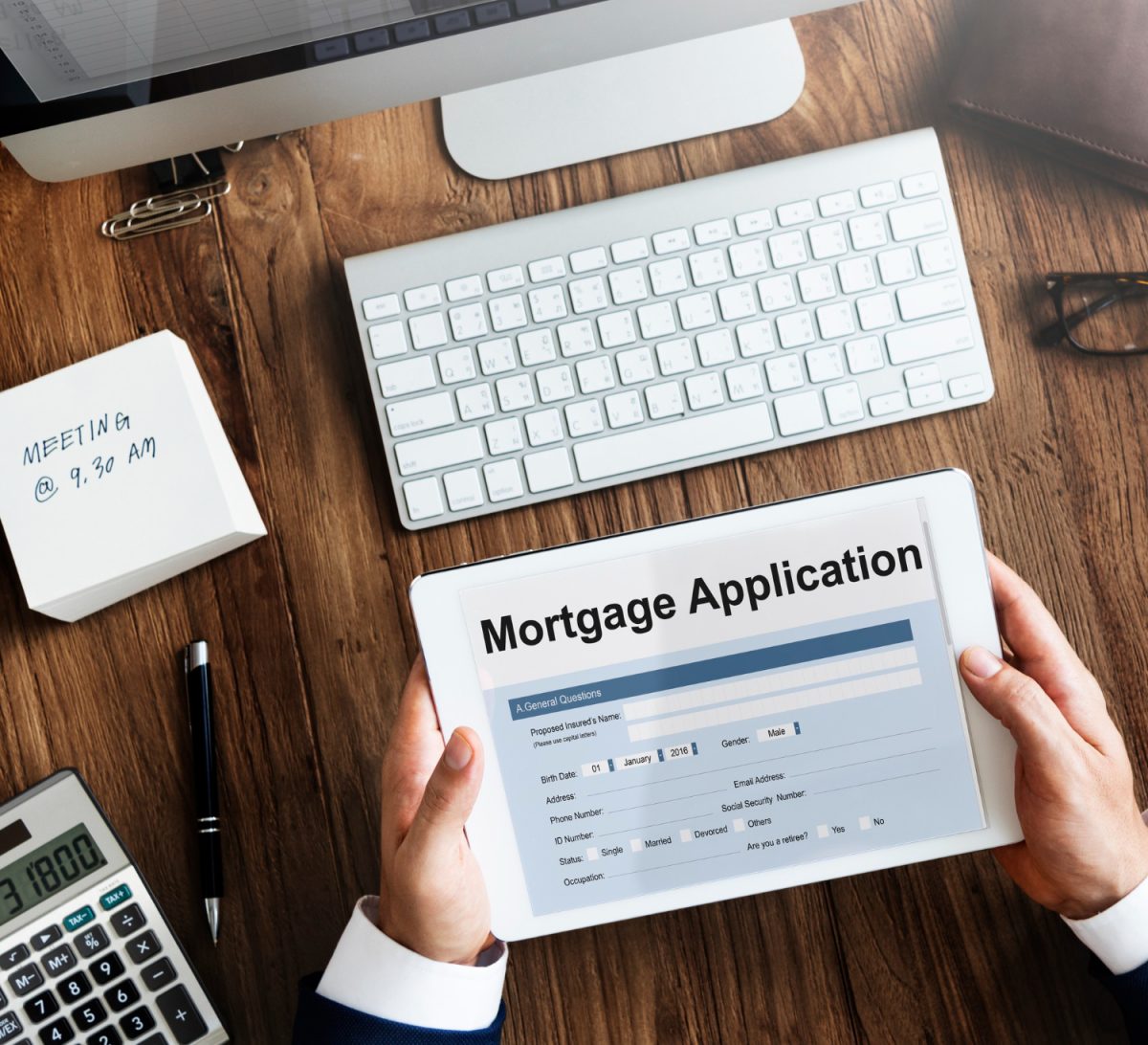 Types of Mortgages in Canada application