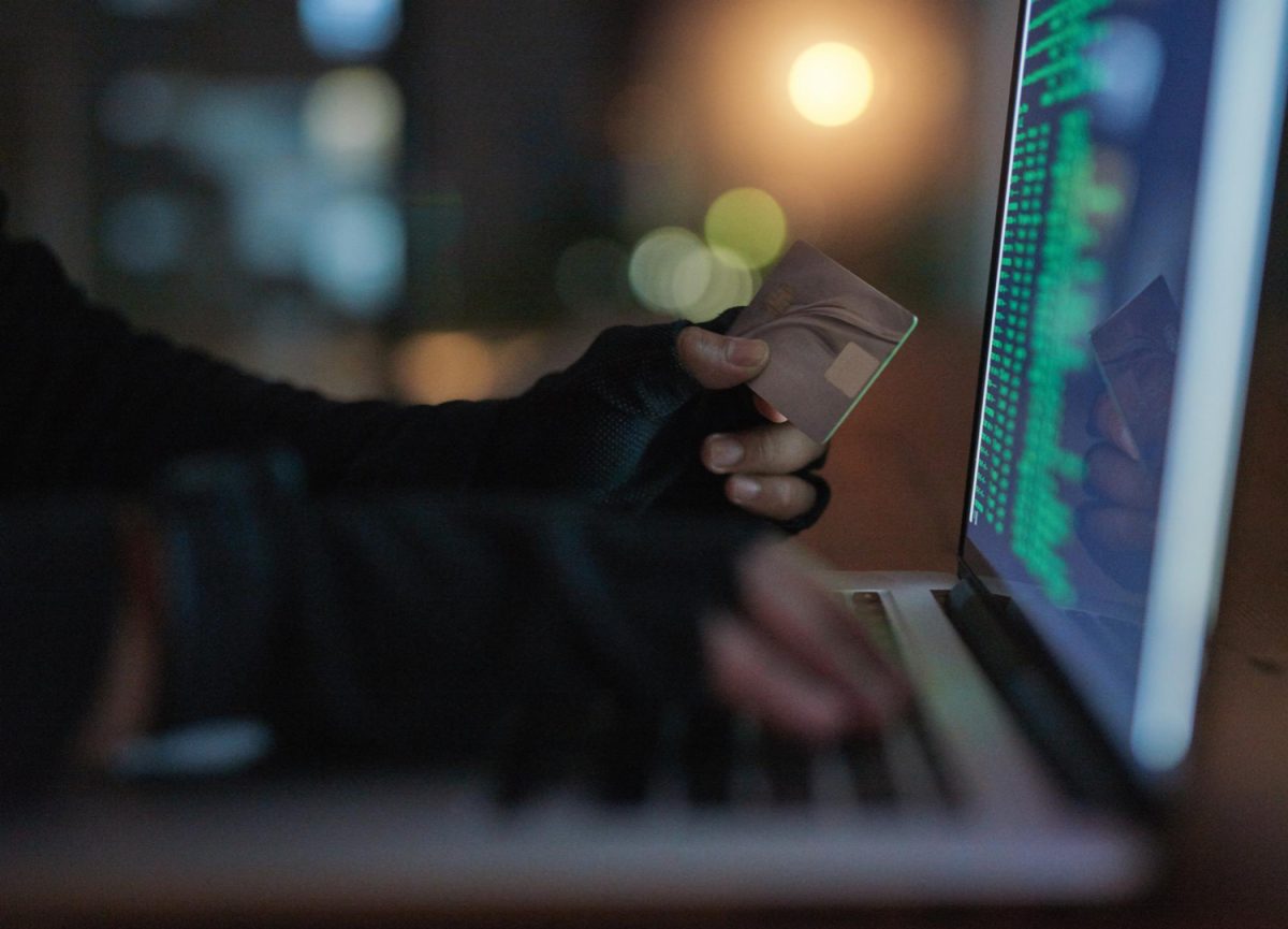 People practicing phishing
