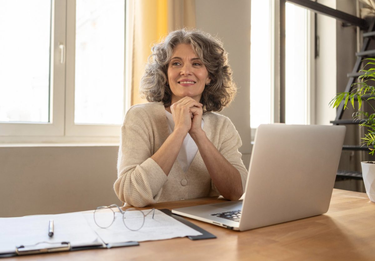 Woman enjoying tranquility after learning How to start saving for retirement.