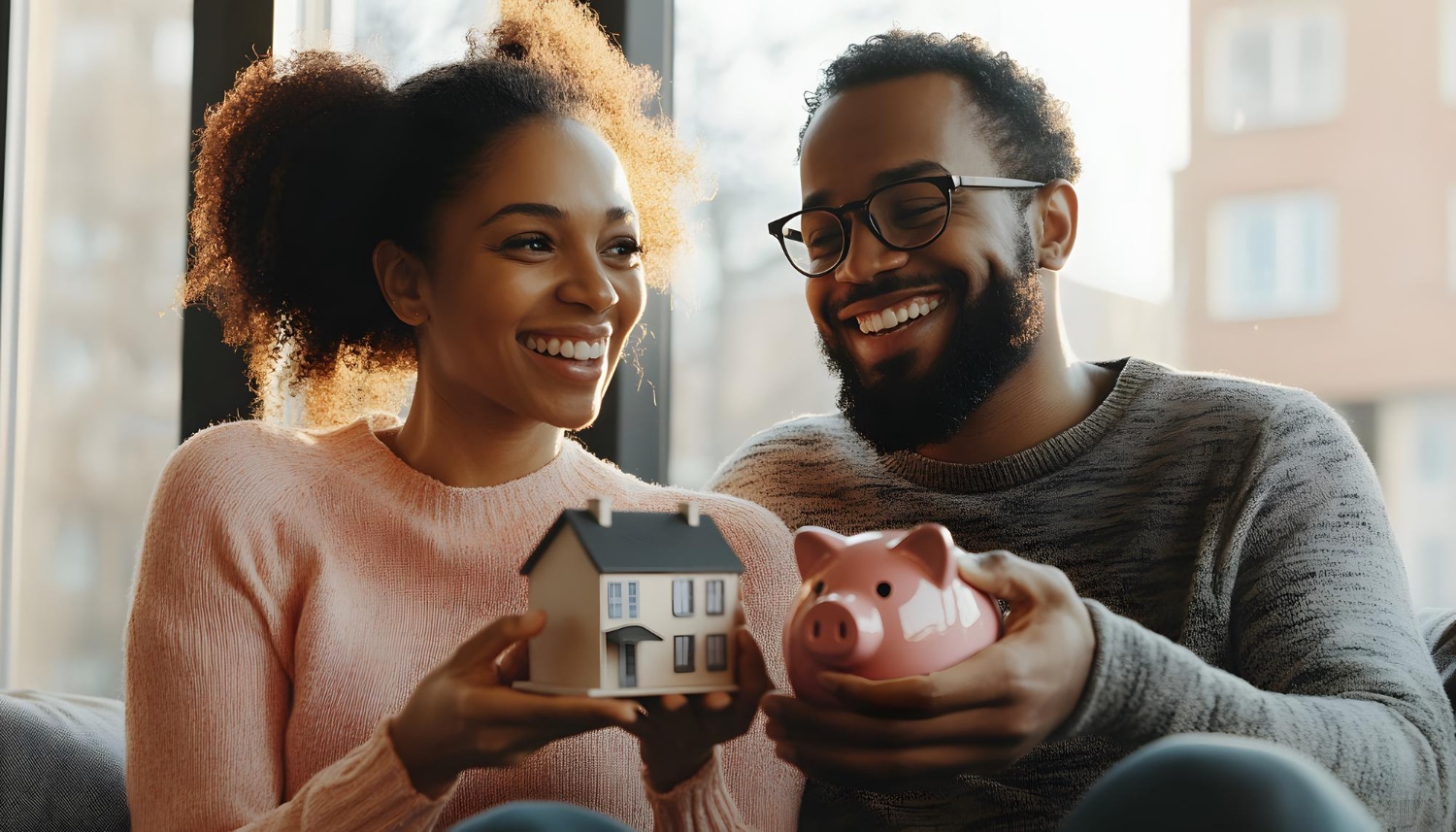 A couple looking for Mortgage Lenders in Canada.