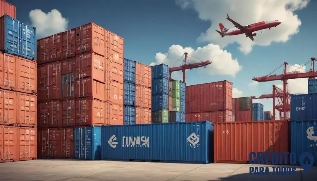 Impacto nas exportações e importações